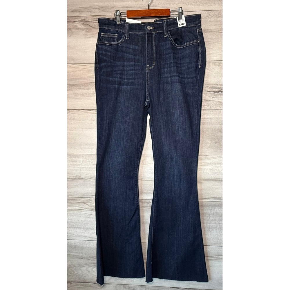 Judy Blue High Waist Dark Wash Flare Jeans 15/32 NWT